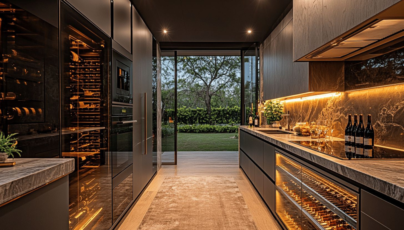 Comment intégrer une cave à vin dans votre cuisine de luxe